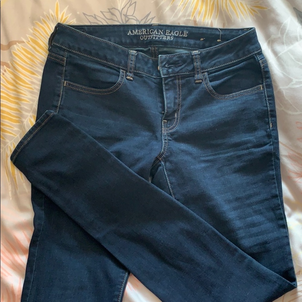 American eagle dark wash skinny Jean